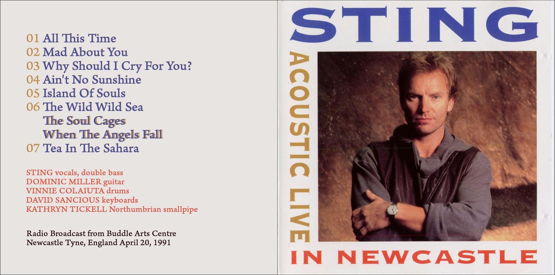 1991-04-20-Acoustic_Live_In_Newcastle-front